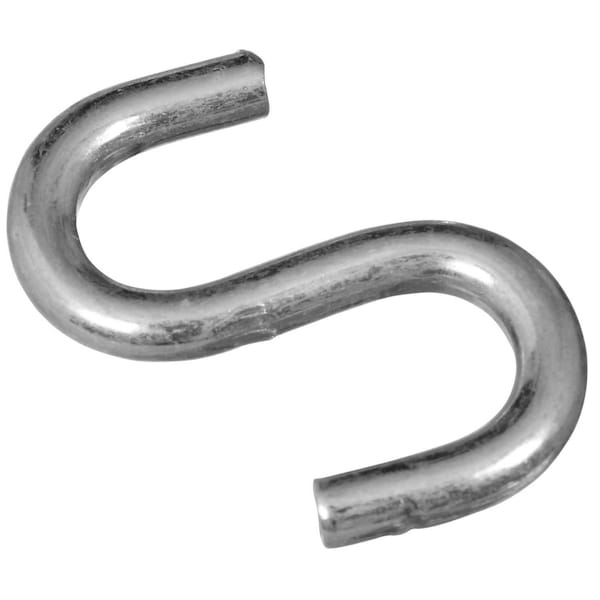 National Hardware National Hardware Zinc-Plated Silver Steel 1-1/2 in. L S-Hook 40 lb 1 pk N273-417 - main